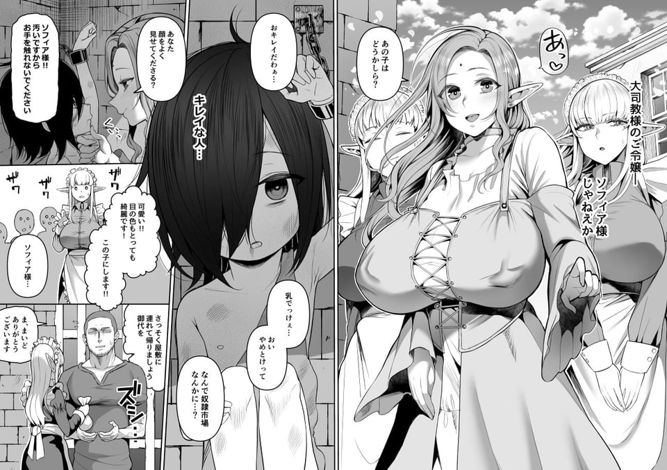 200年もの処女エルフショタを飼う 2 ページ目