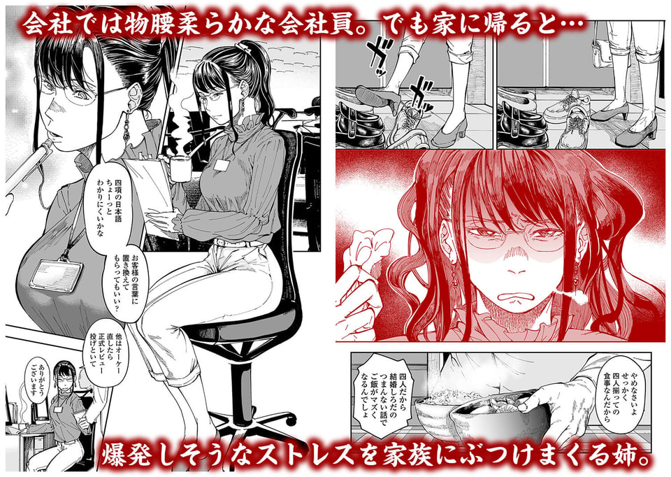 姉貴のエロ垢見つけたら 1 ページ目