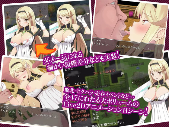 姫騎士ホノカ＆ヒメカ 〜淫魔ノ受胎〜 3 ページ目