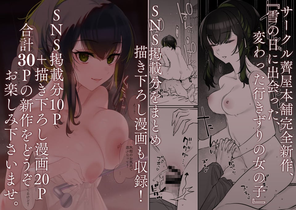 雪の日に出会った、変わった行きずりの女の子 3 ページ目