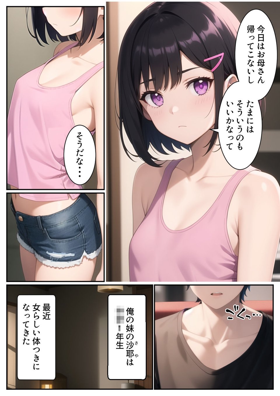 俺の妹が一緒にお風呂に入ろうと誘ってきた件 1 ページ目