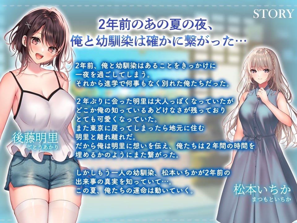 夏の夜、汗だくのまま幼馴染と交じり合った。 2 ページ目