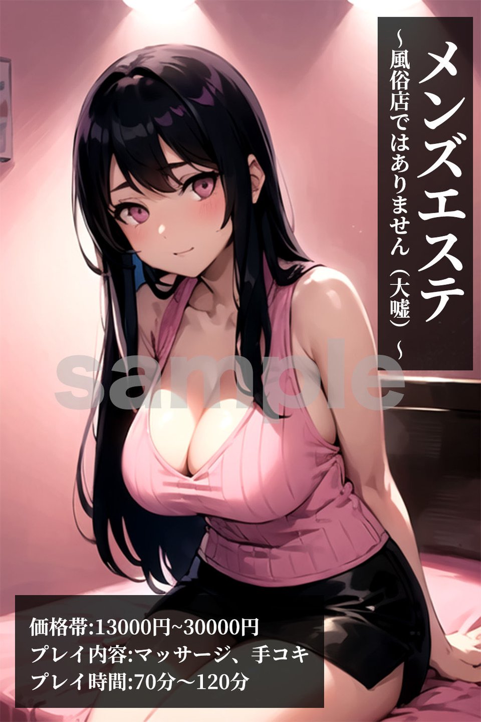 【セリフ付】風俗図鑑、はたらく女の子 8 ページ目