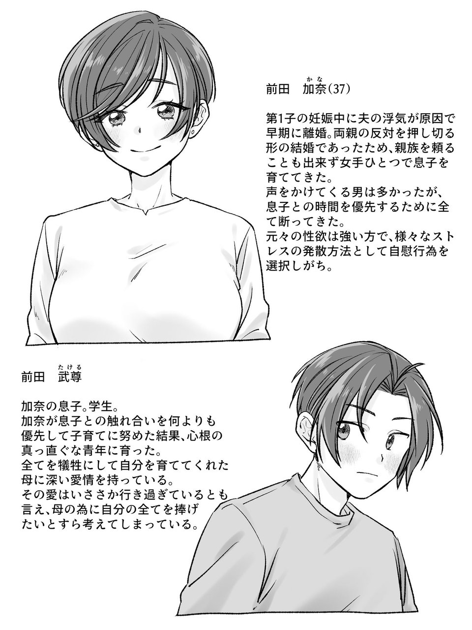 前田家の親子が相姦に至るまで 前編 1 ページ目