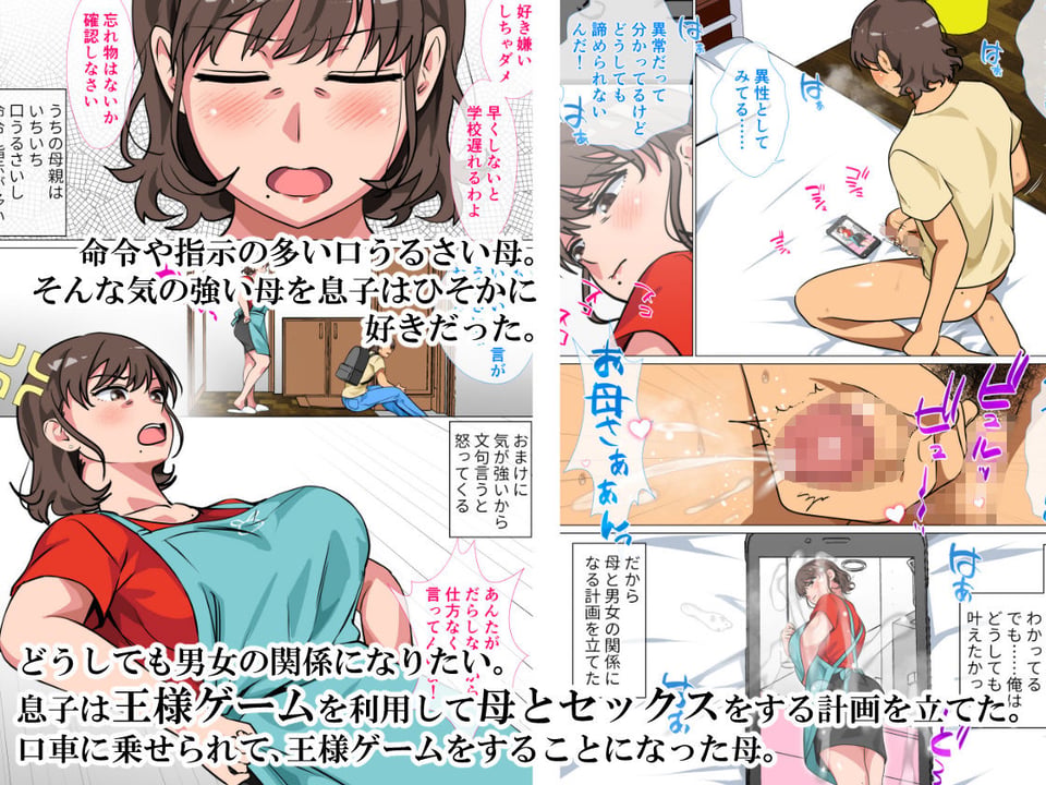王様ゲームの命令で母とセックスした話 1 ページ目