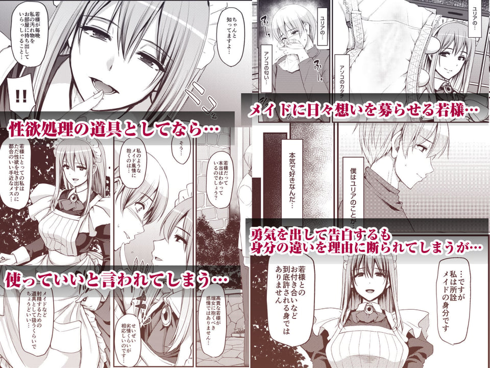 淫靡に薫るメイドの花弁が僕を今宵も狂わせる。 2 ページ目