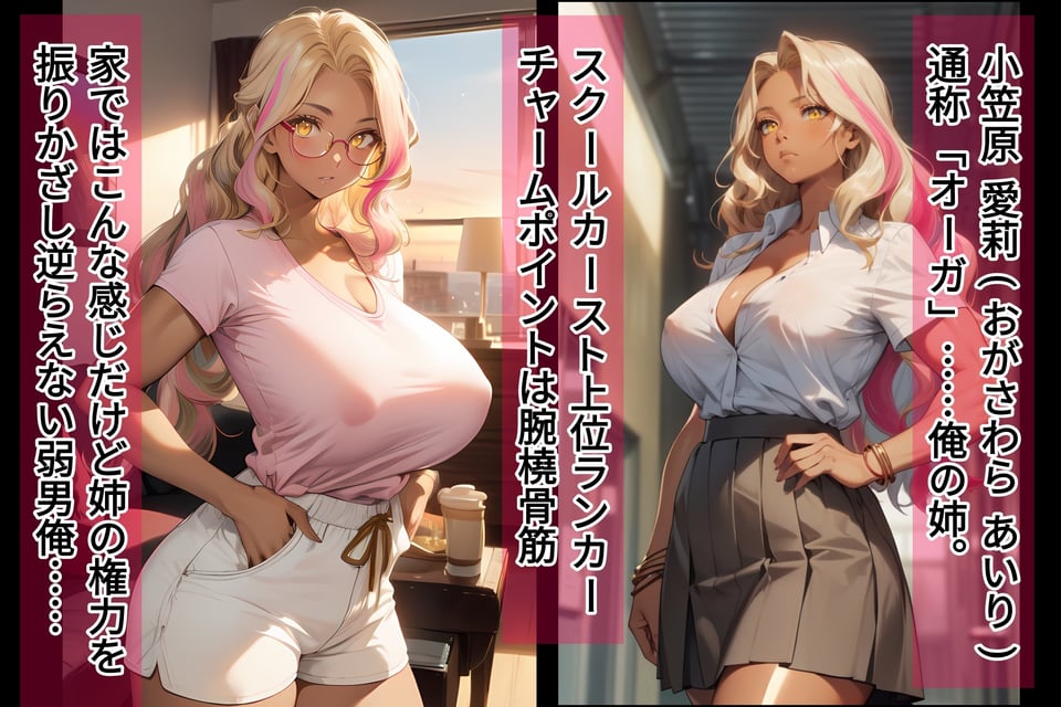つよつよ鬼ギャル姉がムカツクので仕返しにトロ顔キメさせた話 1 ページ目