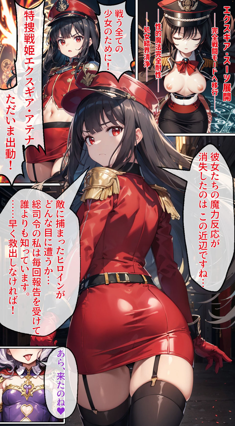 特捜戦姫エクスギア 〜変身ヒロイン公開調教!クズ市民の逆襲!〜 8 ページ目
