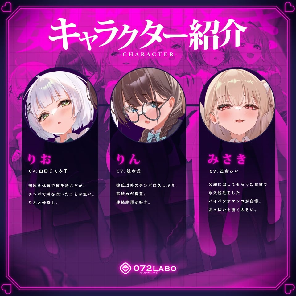 【無声喘ぎ×逆輪●×強●ハーレム】ヤリ部屋シェアチンポ1【数珠繋ぎ】 3 ページ目