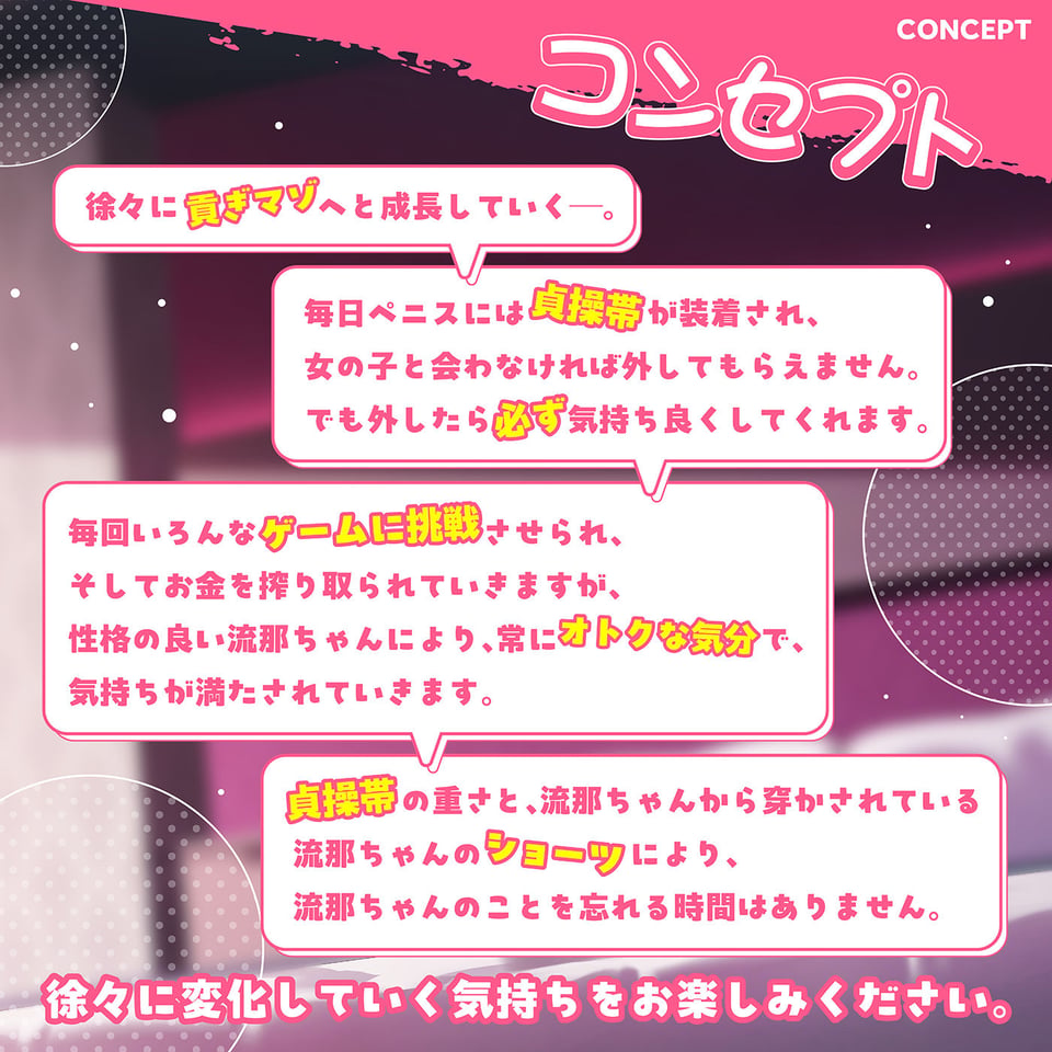 【射精管理×貞操帯×貢ぎマゾ】おちんぽ管理「貢ぎマゾ成長日記」〜外出時は貞操帯と女の子のショーツ着用///〜 3 ページ目