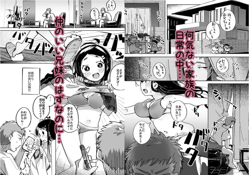 僕は、妹の誘惑に耐え切れずオナホということにしてセックスをする。 2 ページ目