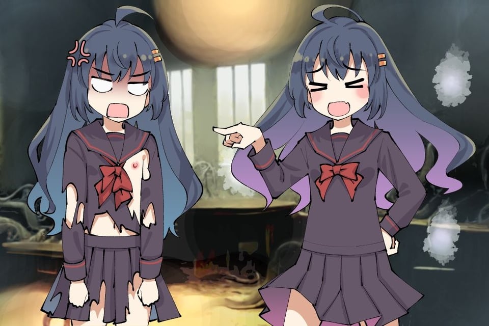 淫界探偵アラカ 〜JK退魔師ミステリ風ADV〜 10 ページ目