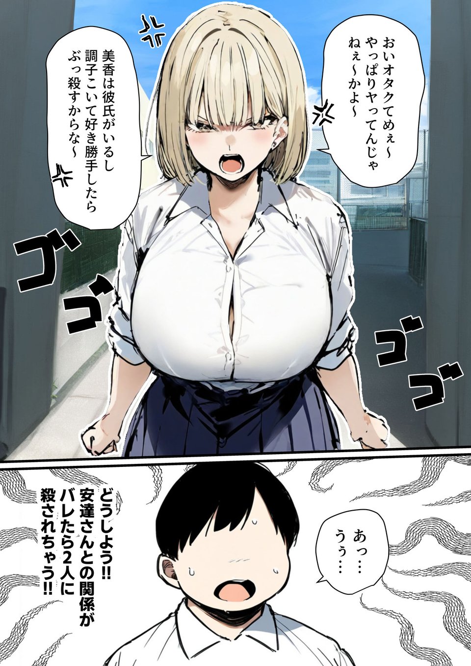 彼氏と喧嘩するたびに僕のチンポでオナニーするギャル2 3 ページ目