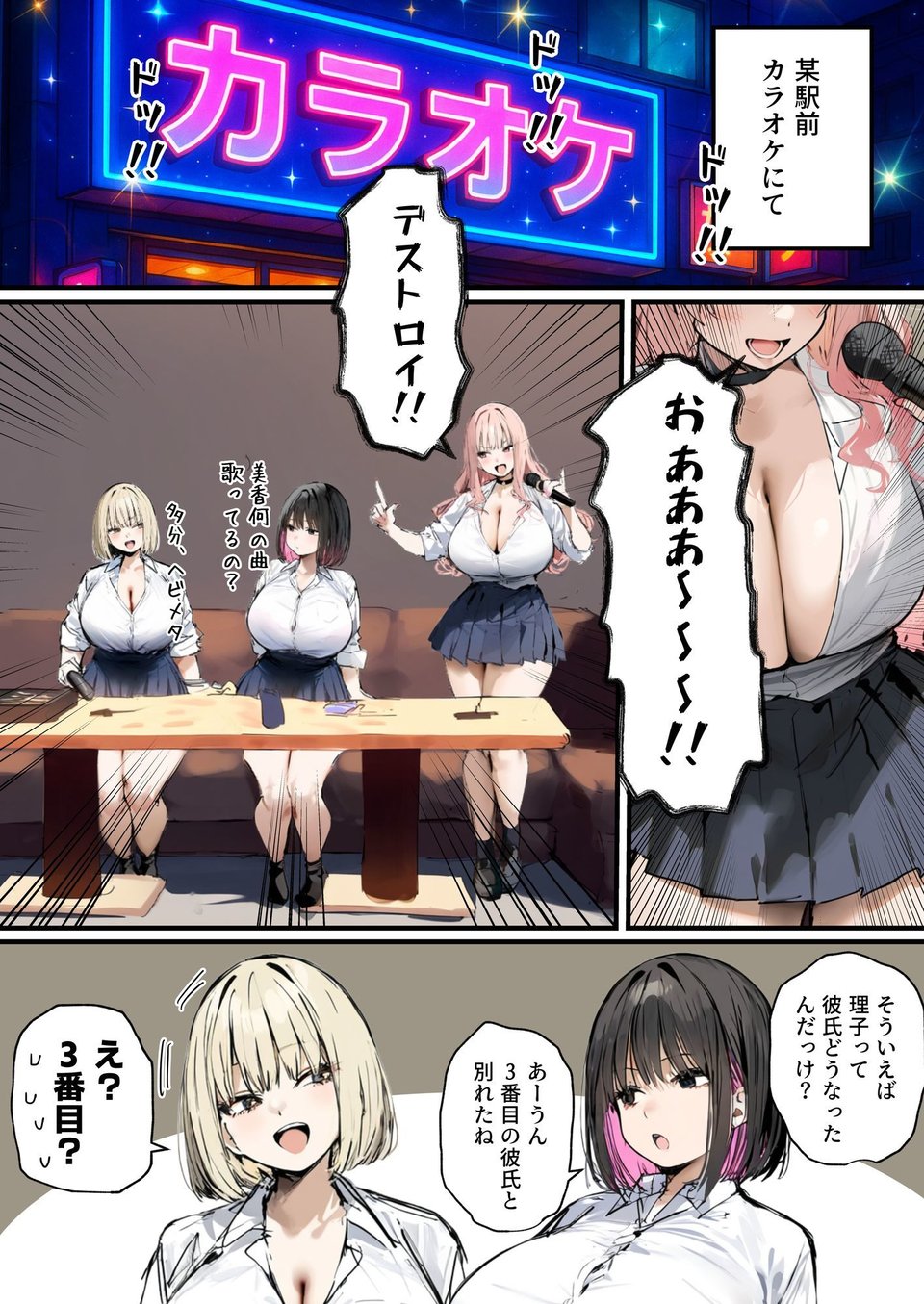 彼氏と喧嘩するたびに僕のチンポでオナニーするギャル3 3 ページ目