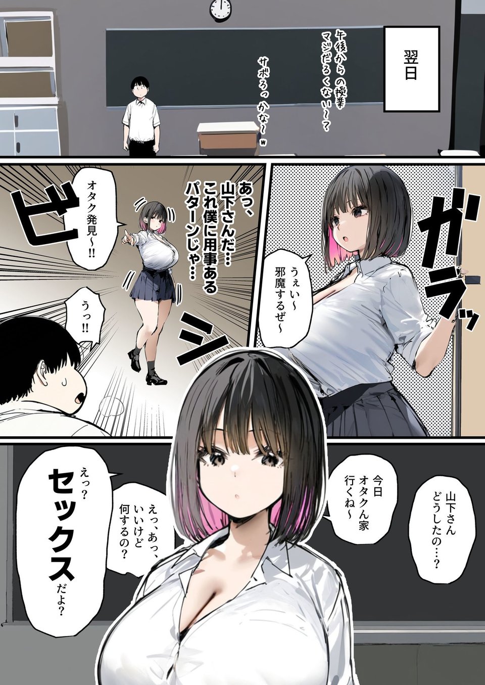 彼氏と喧嘩するたびに僕のチンポでオナニーするギャル3 7 ページ目