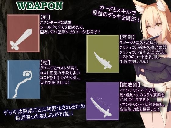 AvariceDungeon デバフカードや状態異常だらけの男性受けデッキ構築ローグライト 9 ページ目