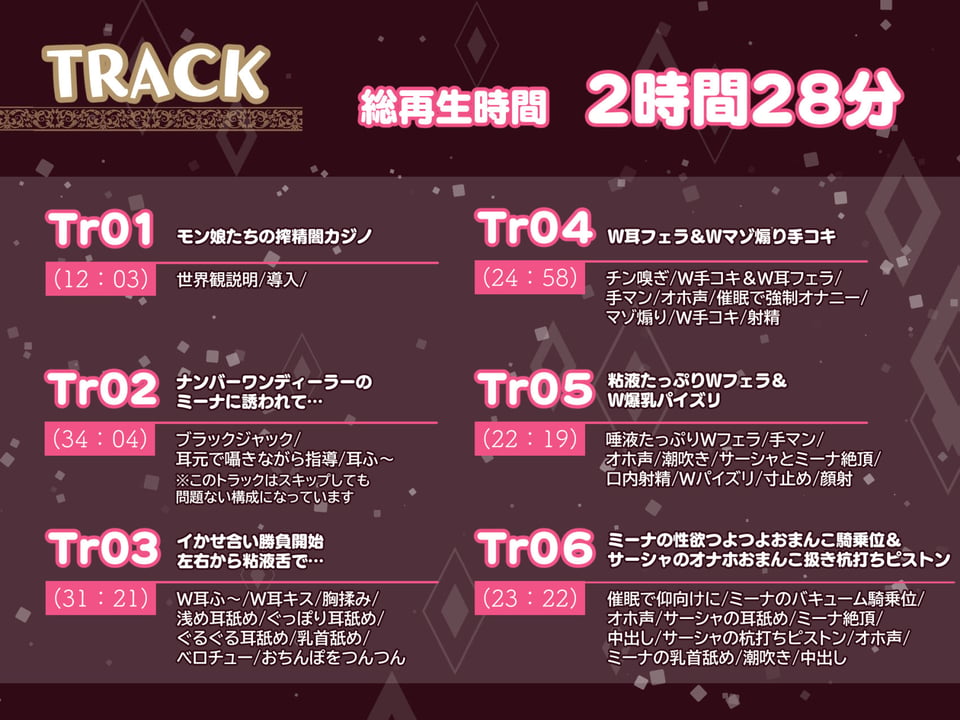 【W舌技×Wオホ】モン娘闇カジノ〜いじわる兎娘とダウナー系ゴーレム娘の搾精種馬計画♪〜 5 ページ目