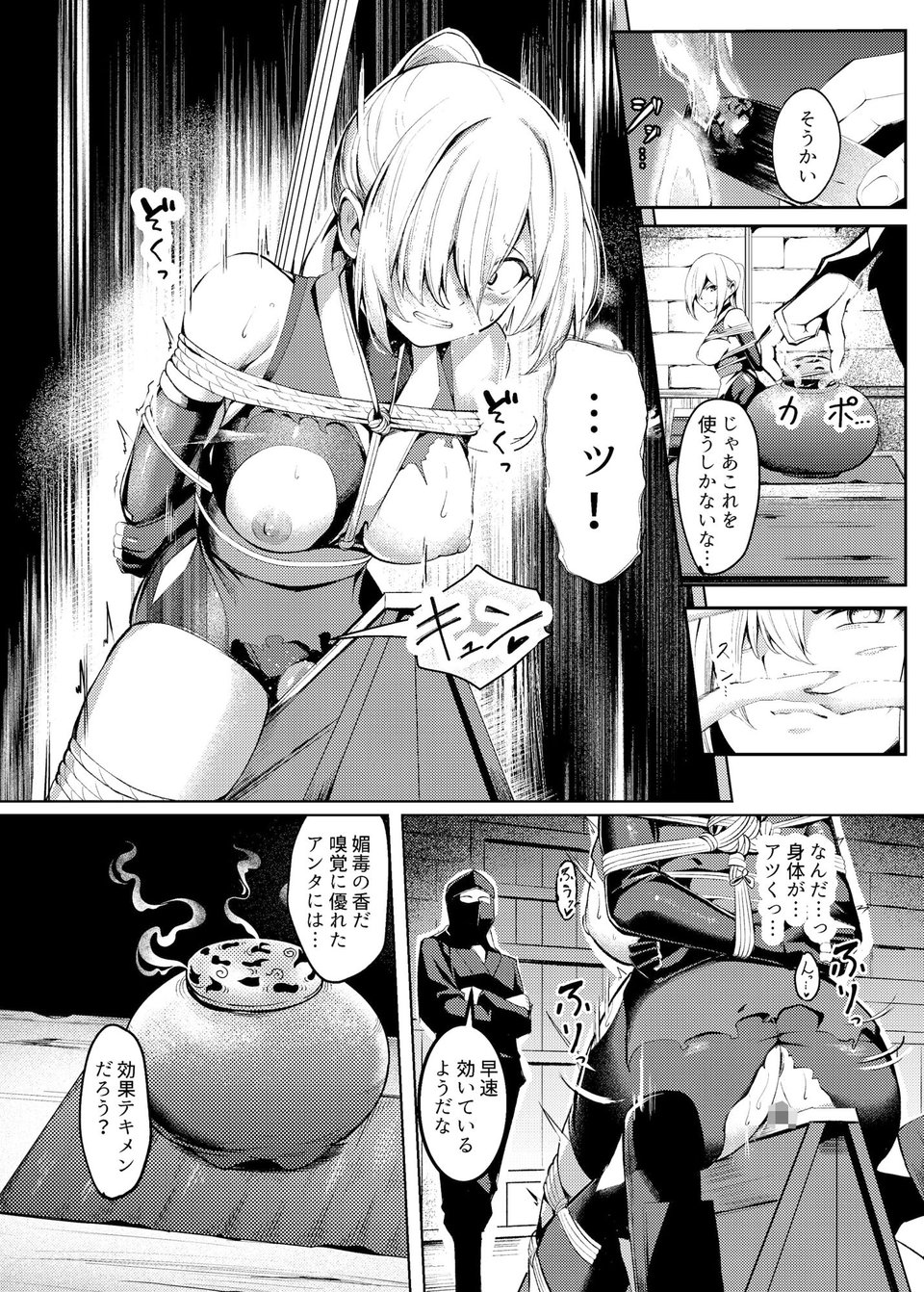 調教淫録〜くノ一棗の受難〜 9 ページ目
