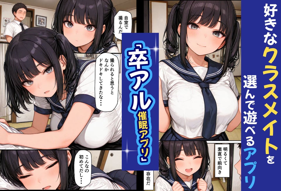 卒アル催●アプリ クラスメイトを支配できる卒業アルバム〜 1 ページ目