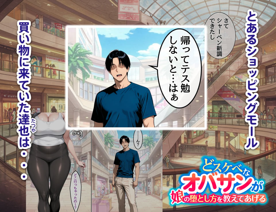 どスケベなオバサンが娘の堕とし方を教えてあげる1 1 ページ目