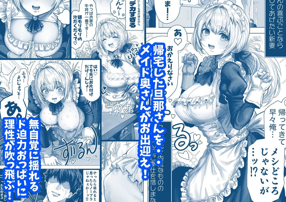 夫婦ノ夜 汁だく編 〜お茶目な奥さんとコスプレぶっかけ祭〜 2 ページ目