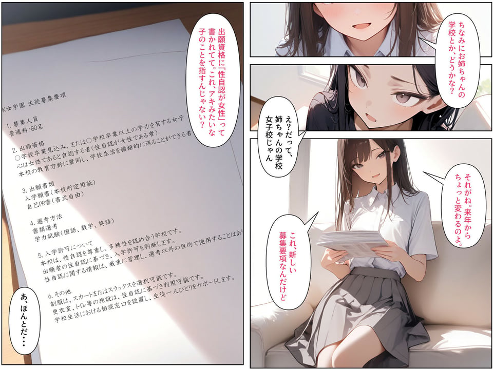 女装男子のJKハーレム生活 2 ページ目