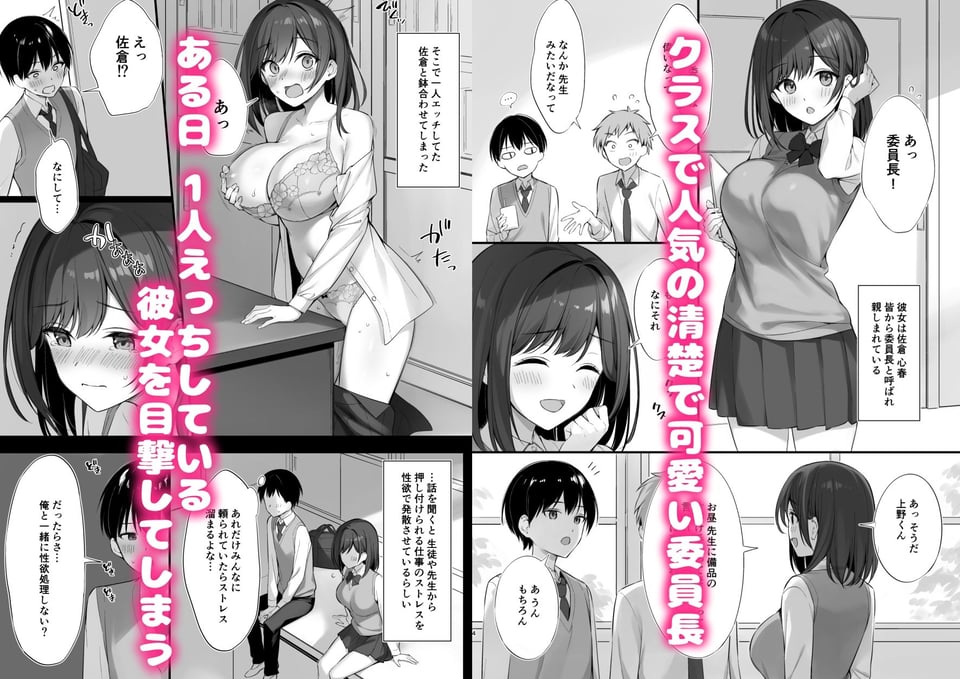 クラスの清楚な委員長とヤリ友になった話 1 ページ目