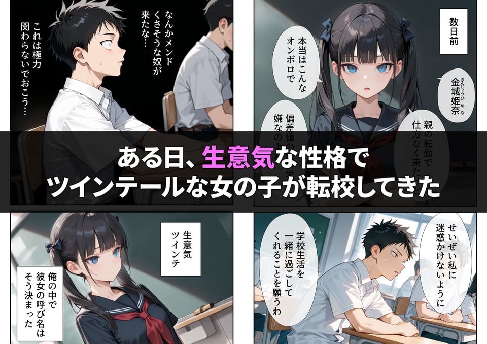 生意気ツインテを催◯アプリで性奴◯にしようとしたら 1 ページ目