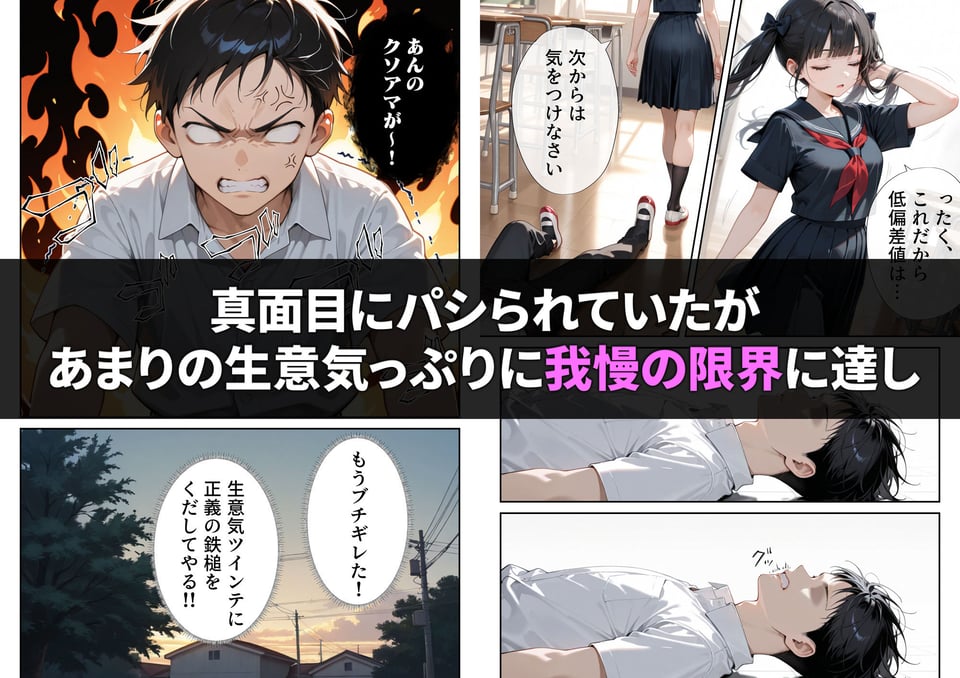 生意気ツインテを催◯アプリで性奴◯にしようとしたら 3 ページ目