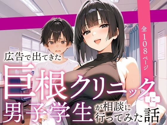 広告で出てきた巨根クリニックに男子学生が相談に行ってみた話