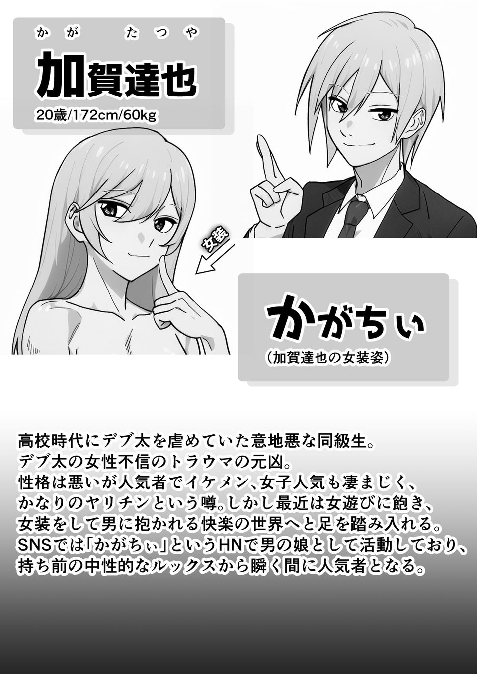 僕の彼女を寝取ったアイツが男の娘になっていたので分からせてやった件 2 ページ目