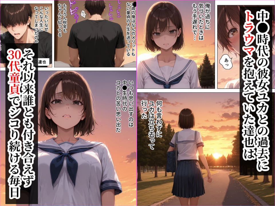 むちむち人妻になった元カノと同窓会で再会した童貞の濃密H  〜今日は私のカラダ好きに使って〜 1 ページ目