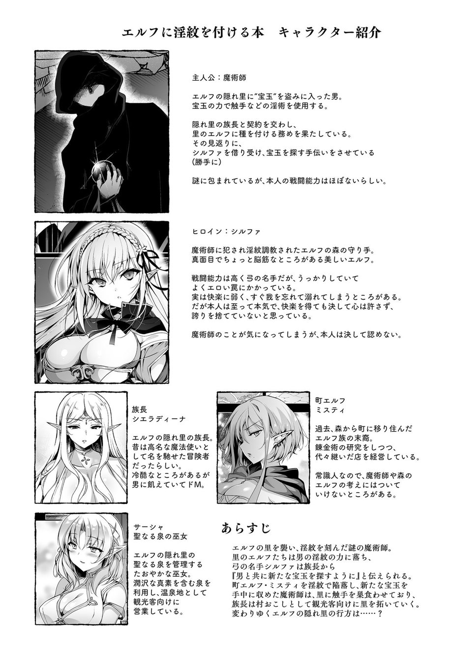 エルフに淫紋を付ける本 LEVEL:8 6 ページ目
