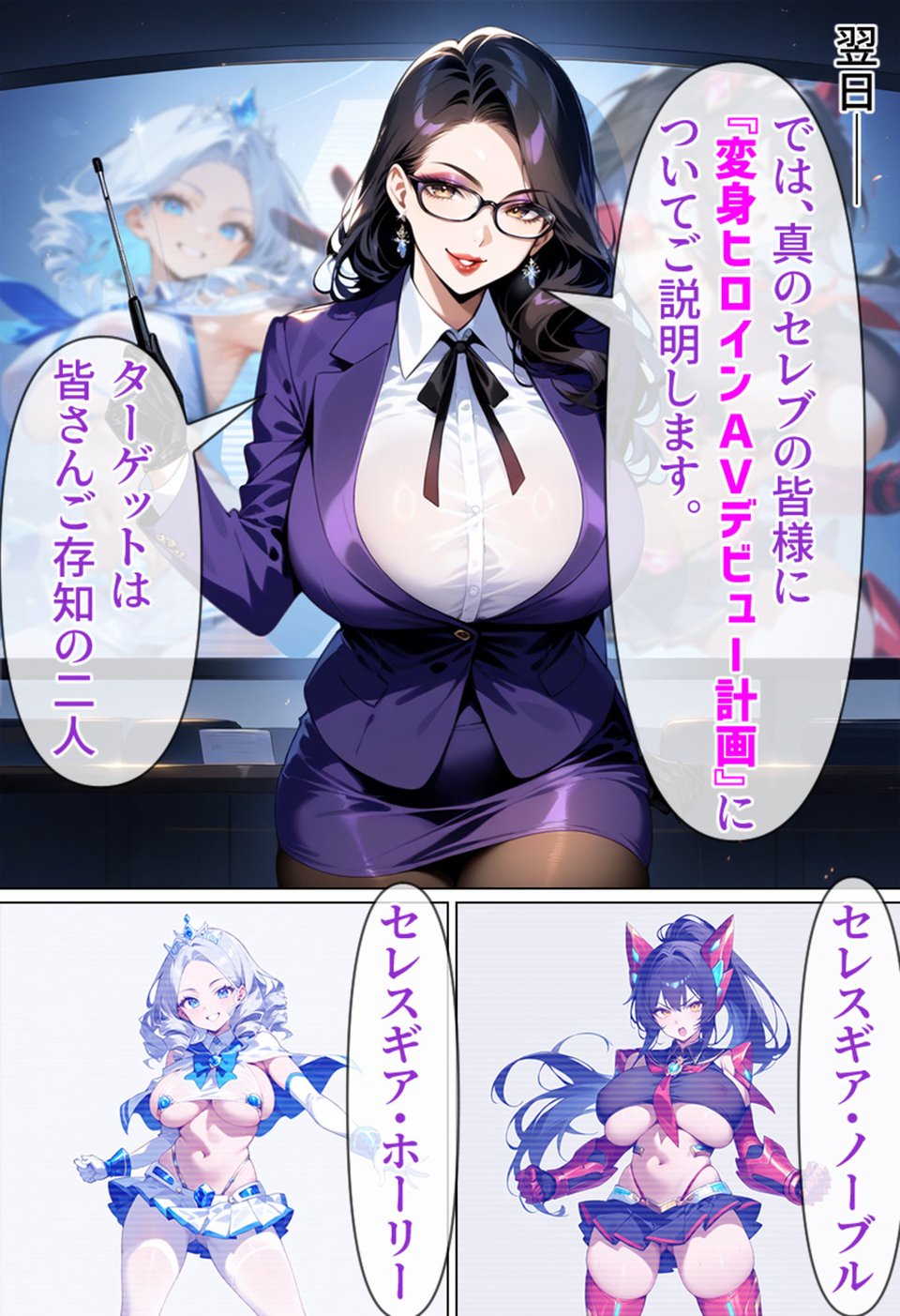 神聖戦姫セレスギア〜絶対服従！！AV契約魔法の罠〜 2 ページ目