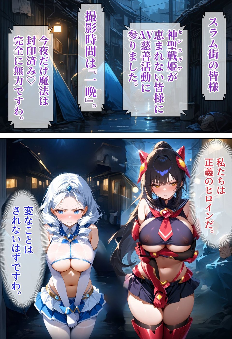 神聖戦姫セレスギア〜絶対服従！！AV契約魔法の罠〜 8 ページ目