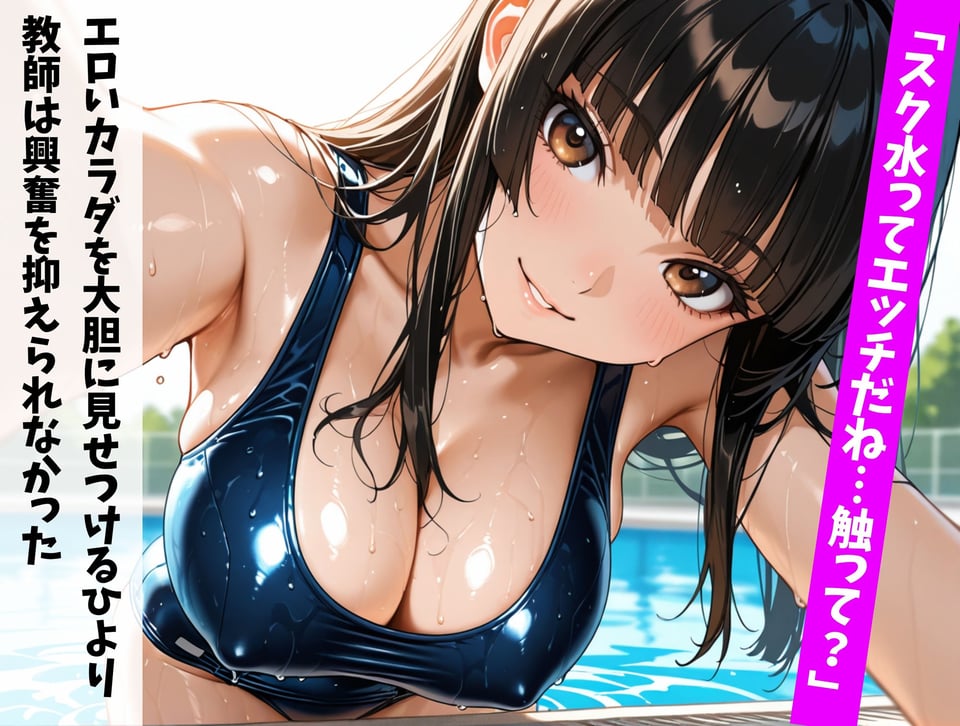 爆乳妹ちゃんキモデブ教師と汗だくえっち 5 ページ目