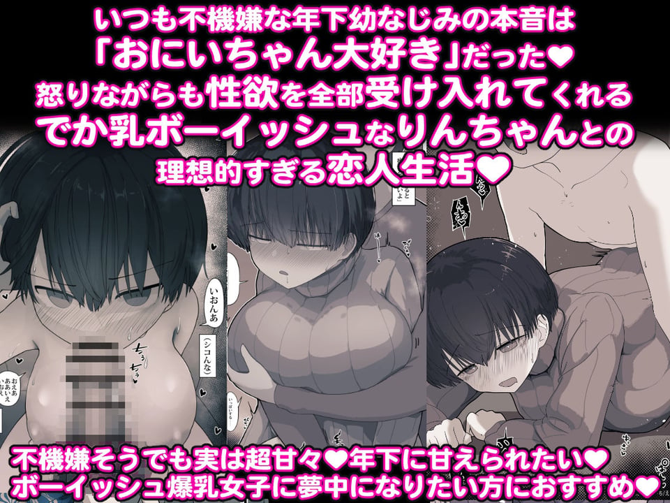 おとなりのでか乳ボーイッシュ年下幼なじみに怒られたいし愛されたい！ りんちゃん1 えいいちのまとめ2 1 ページ目
