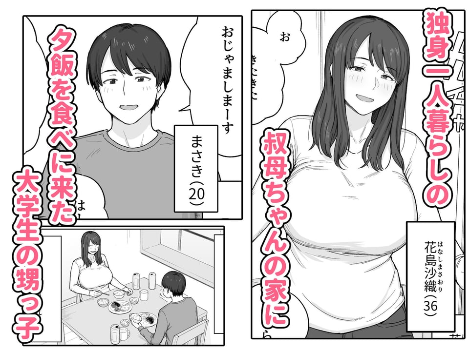 夕飯のあとは叔母ちゃんと… 1 ページ目