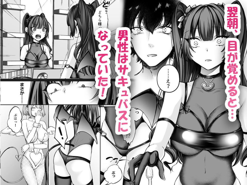 TSサキュバス 〜行き倒れのサキュバスを助けたら女体化させられました。女の子の体ってこんなに気持ちいいの！？〜【コミカライズ版】 3 ページ目