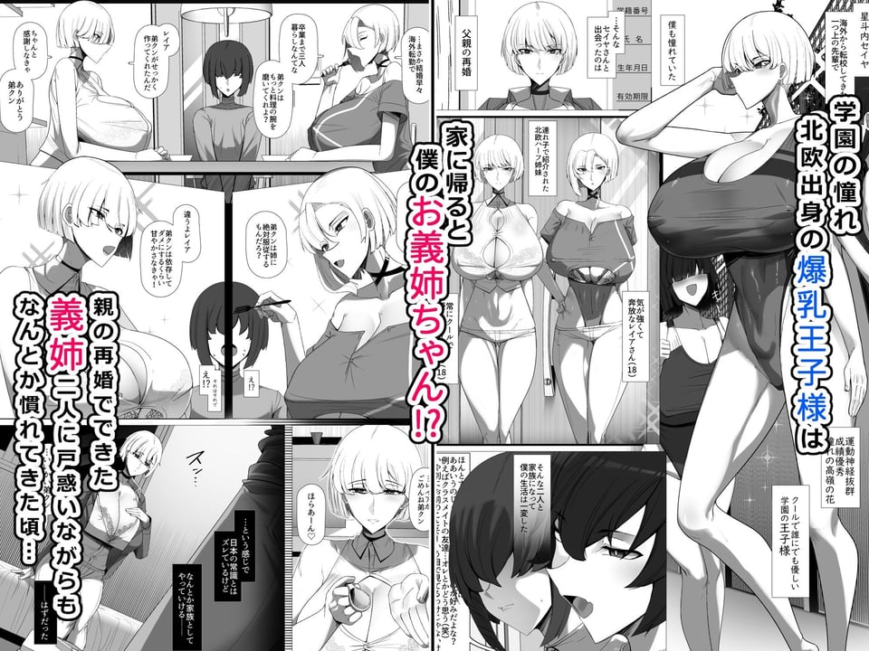 君のお嫁さんは北欧ハーフ王子様系デカチチボーイッシュお義姉ちゃん 1 ページ目