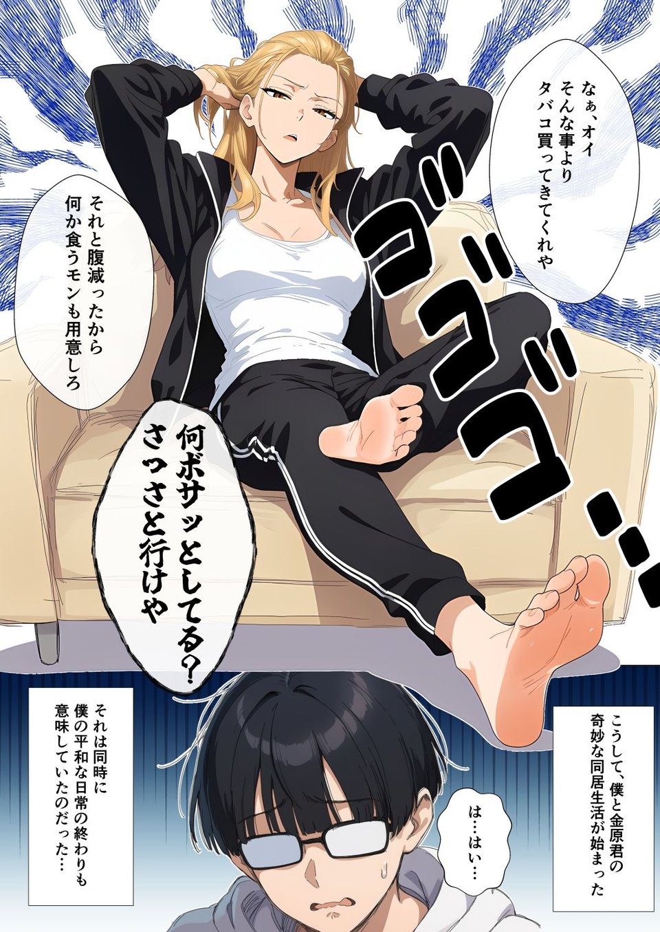 地元最凶のヤンキーが女体化！？しかも陰キャの僕とセックスしたがってる件 2 ページ目