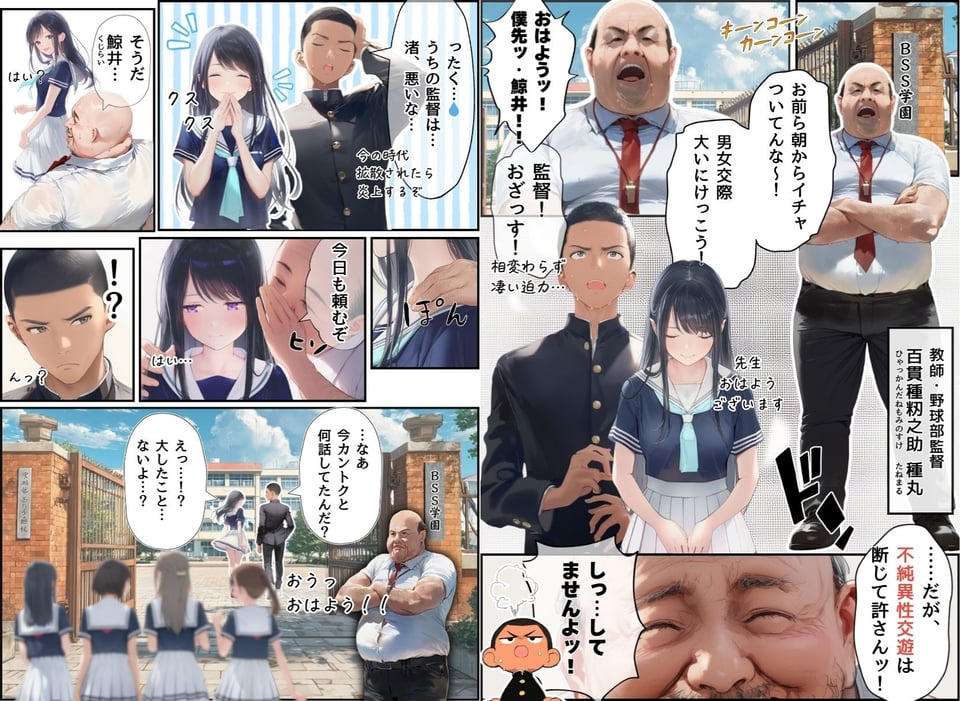 想いを寄せていた幼馴染みが中年メタボ教師(BMI40)と肉体関係だった件 3 ページ目