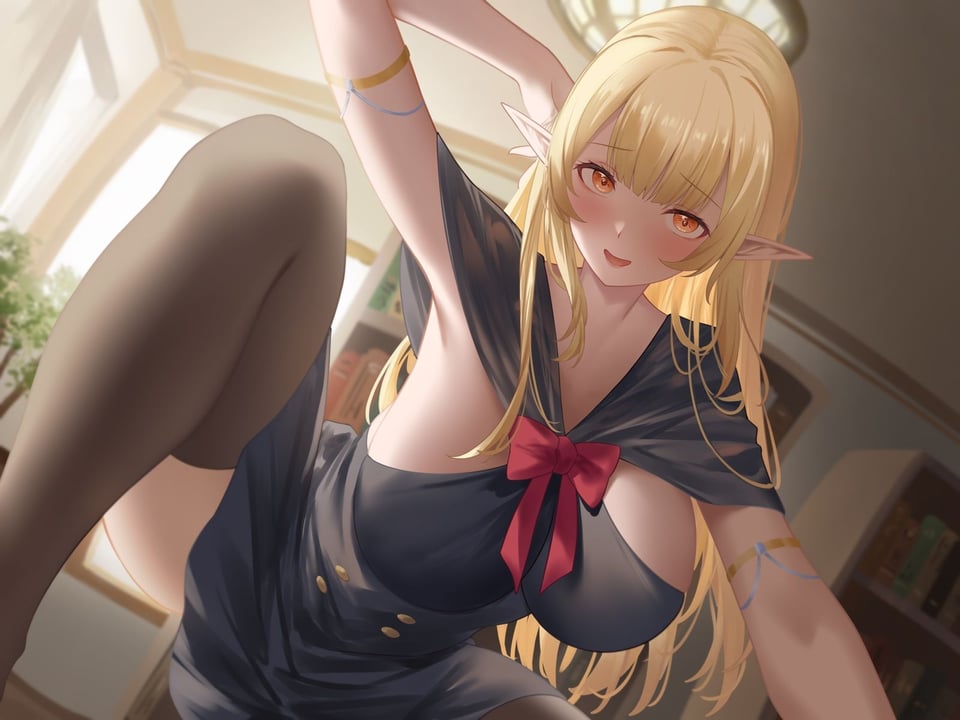 大人しそうな司書エルフが豹変…魔法で拘束逆レ●プ〜逃げても無駄ですよ（はーと）連続中出し性奴●堕ち〜 4 ページ目