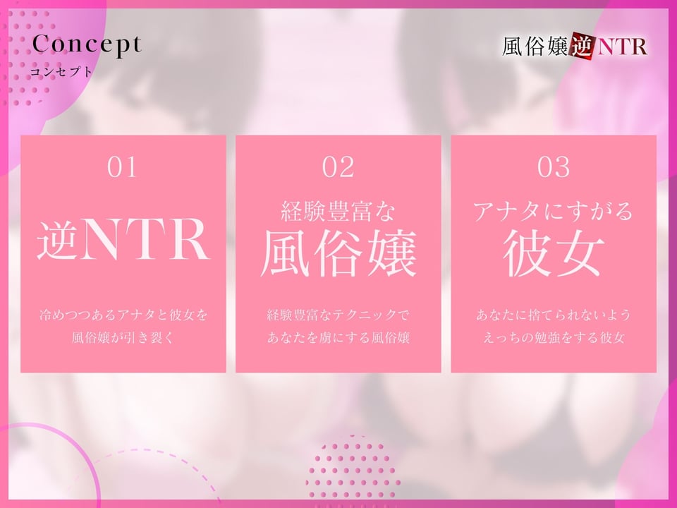 【背徳フォーリーサウンド/ドスケベ事後差分イラスト】風俗嬢逆NTR〜若いデカパイおまんこにアナタは溺れ、清楚な彼女は泣きながら潮を吹く【KU100】 2 ページ目