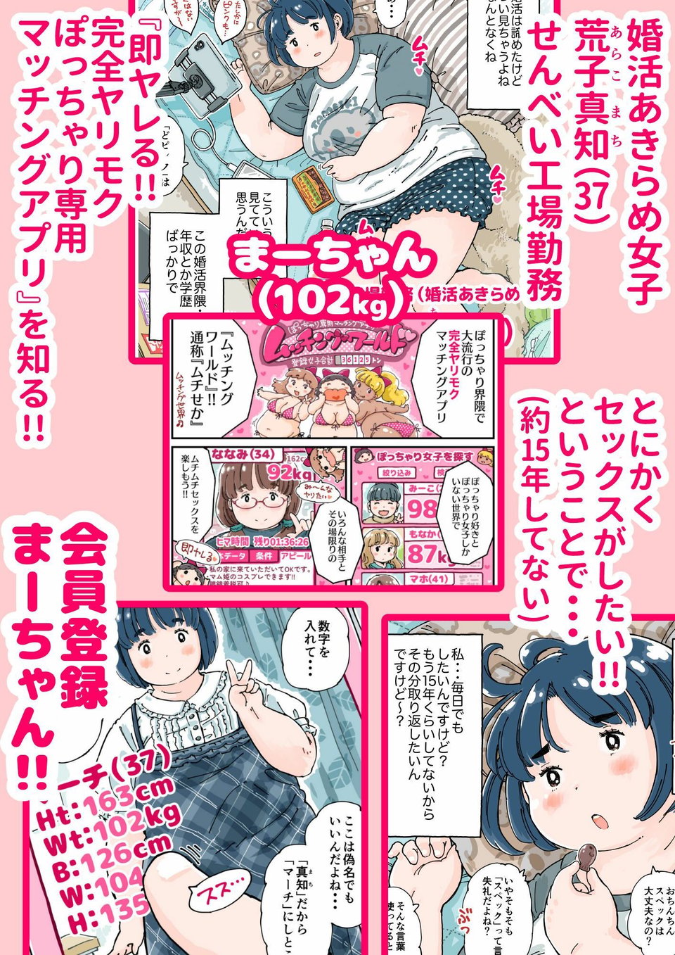 どピンクまーちゃん 2 ページ目