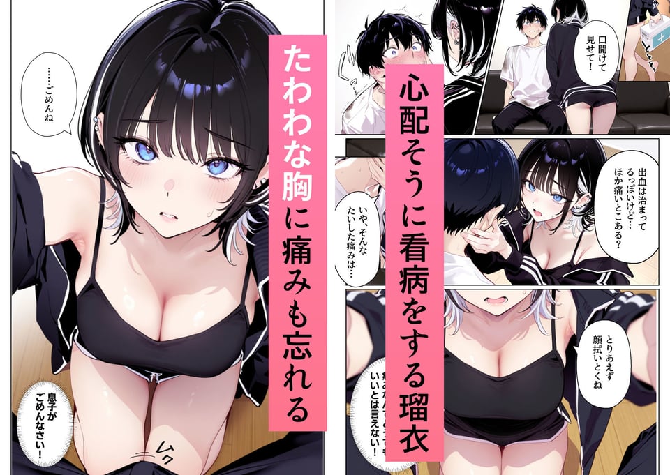 ウルフカットお姉さんを元カレから救出→即イチャラブ中出しご褒美SEX解禁 5 ページ目