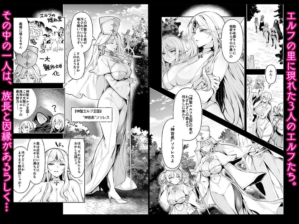 エルフに淫紋を付ける本 LEVEL:9 1 ページ目