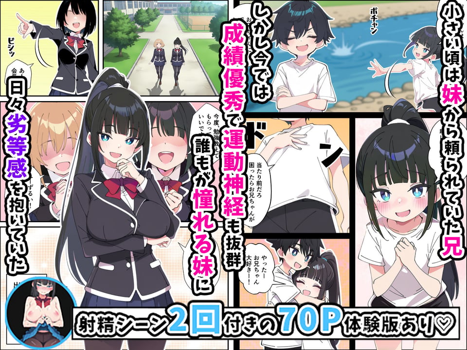 みんなの憧れの生徒会長である妹がエロ漫画大好きな変態だと発覚したので 濃厚あまあまセックスした話 2 ページ目