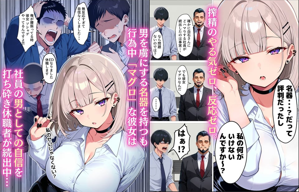 新卒のダウナーギャルが「だる…」って言いながら搾精してくれる話 2 ページ目
