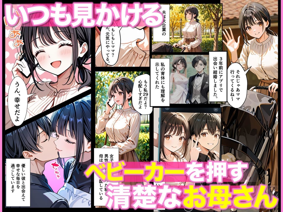 ベビーカー産後処女ママ催●NTR キモ弱者男性専用肉便器化大成功!二人目托卵で離婚確定!?全部ノットリ上書きしちゃいましたSP 1 ページ目